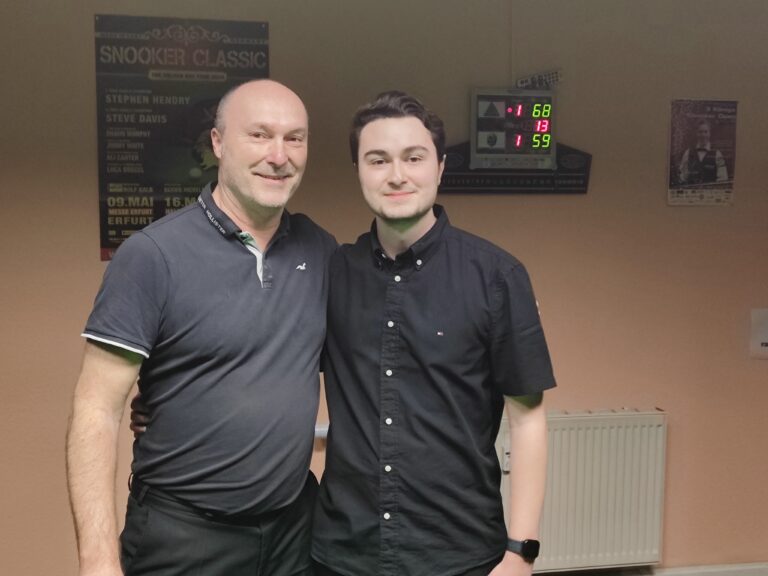 Vater und Sohn im Finale – Turnier 6 in Limbach-Oberfrohna